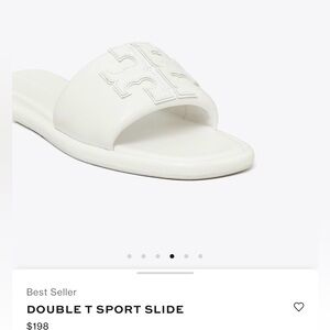 Tory Burch Double T Sport Slide
